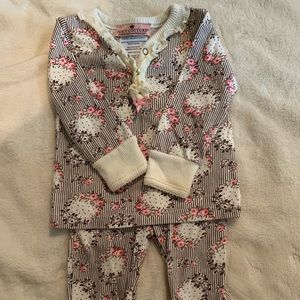 Juicy couture 2-piece floral set